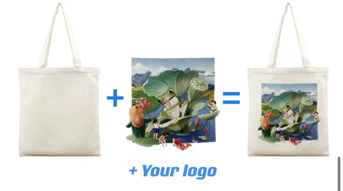 Custom Blank Plain Quality Heavy Duty Cotton Canvas Wine Bag Single