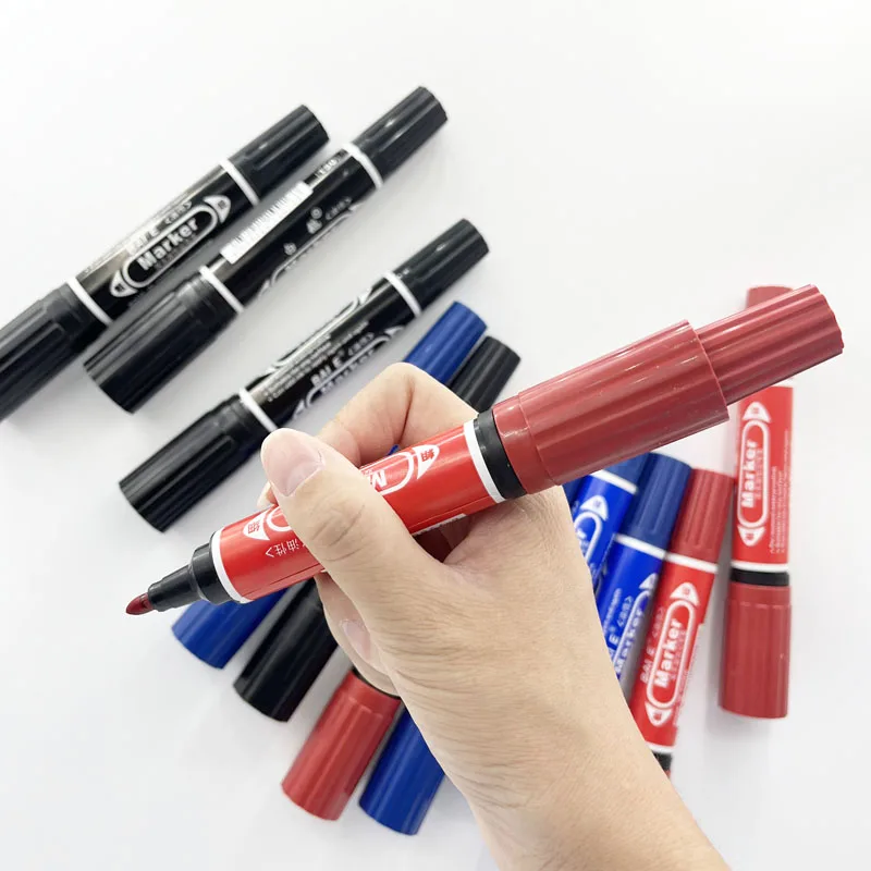 Cheap Price Free Sample Available Quality Non- Erasable Oil-based Double  Ended Permanent Marker Pen - Buy Permanent Marker,Permanent Marker  Pen,Double Ended Permanent Marker Product on Alibaba.com