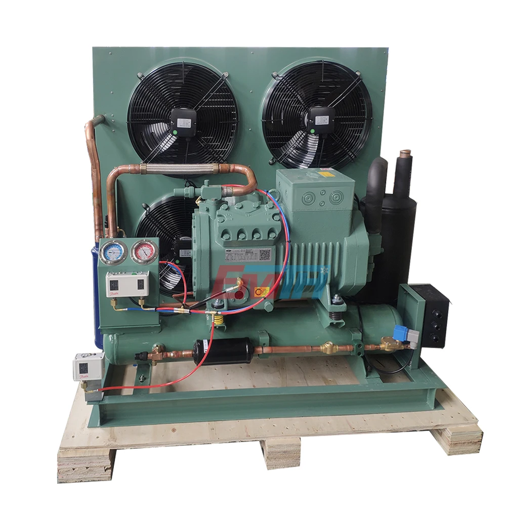 4HP Compressor Condensing Unit Refrigeration For Frozen Meat