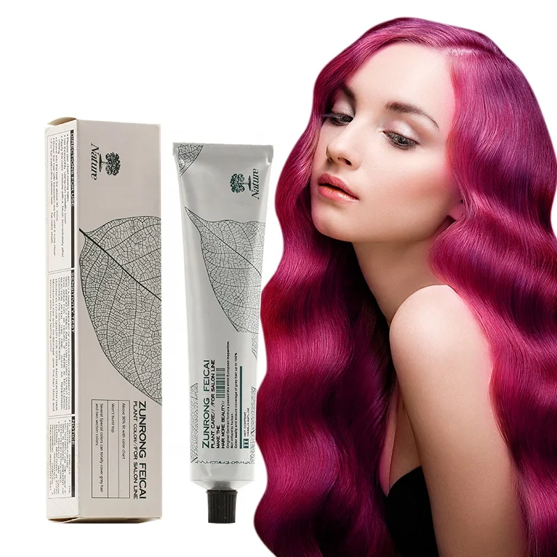 Professional Factory Hair Coloring Products Popular 53 Colors  Hair Color Cream Hair Dye Colour For Salon And Home Use