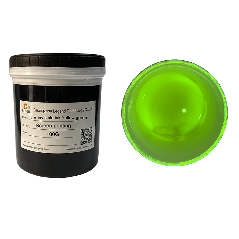 Распродажа GDLEGEND трафаретная печать ультрафиолетовые невидимые флуоресцентные чернила четыре