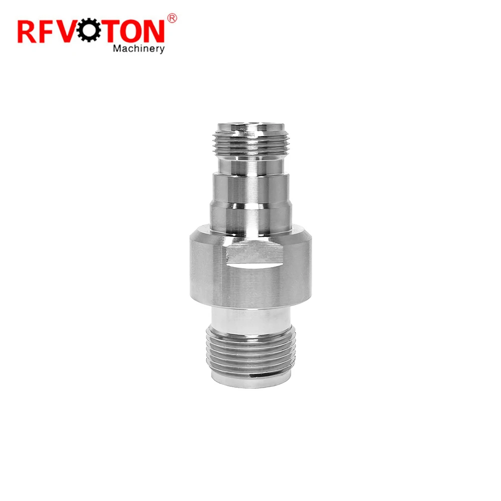 Professional HN Female to N Female RF Coaxial Adapter 50 Ohm Straight Connector for Waveguide and Coaxial Systems