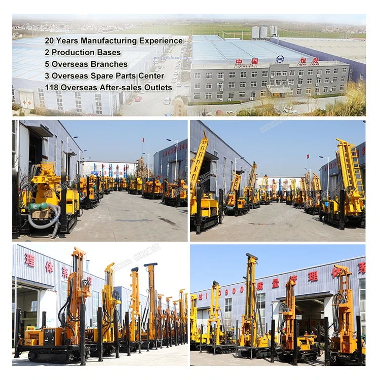 300m Deep Drilling Equipment Water Well Rig for Groundwater
