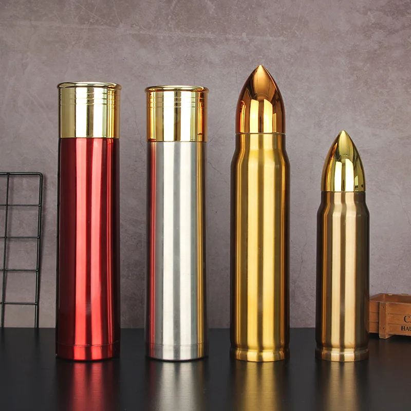 YIDING High Quality Army Travel Stainless Steel Vacuum Insulated Bullet Thermoses Mugs Thermo Becher Drink Edelstahl Becher