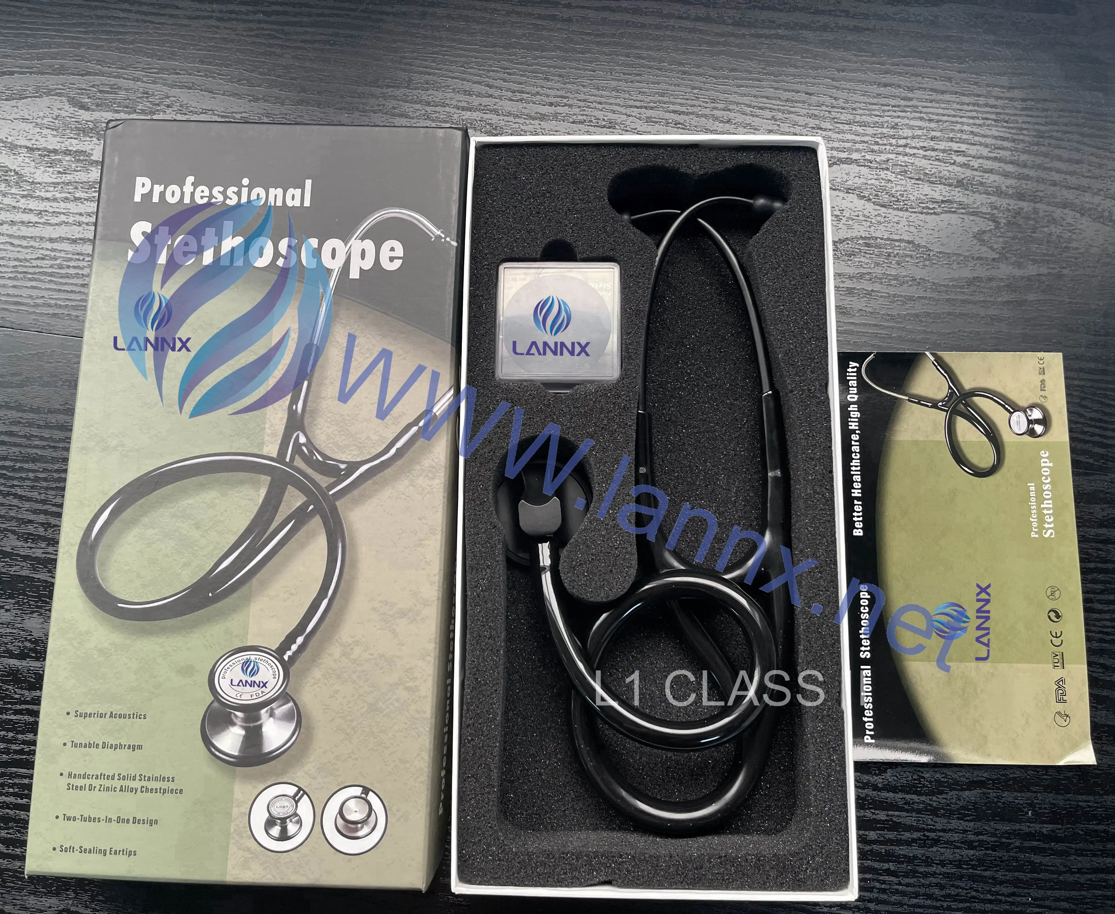 Lannx Brand New Authentic Single Head Medical Stethoscope Cardiology