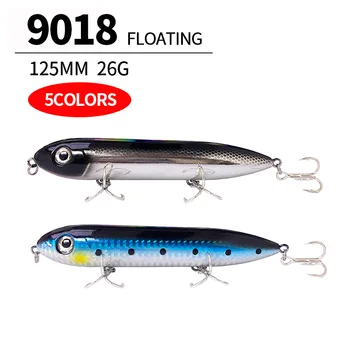 Lure 125mm/26g Stainless Steel Floating Pencil Bait 'Son Water Surface' for Sea Bass Largemouth Bass Sea/Freshwater Use New – Pencil – view 3
