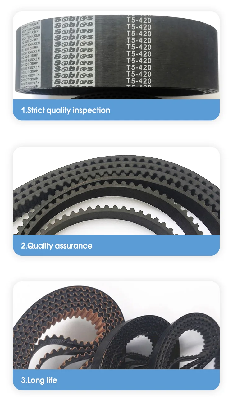 Industrial Timing Belt Gt2 Gt3 Gt5 S2m S3m S5m S8m Toothed Pulley