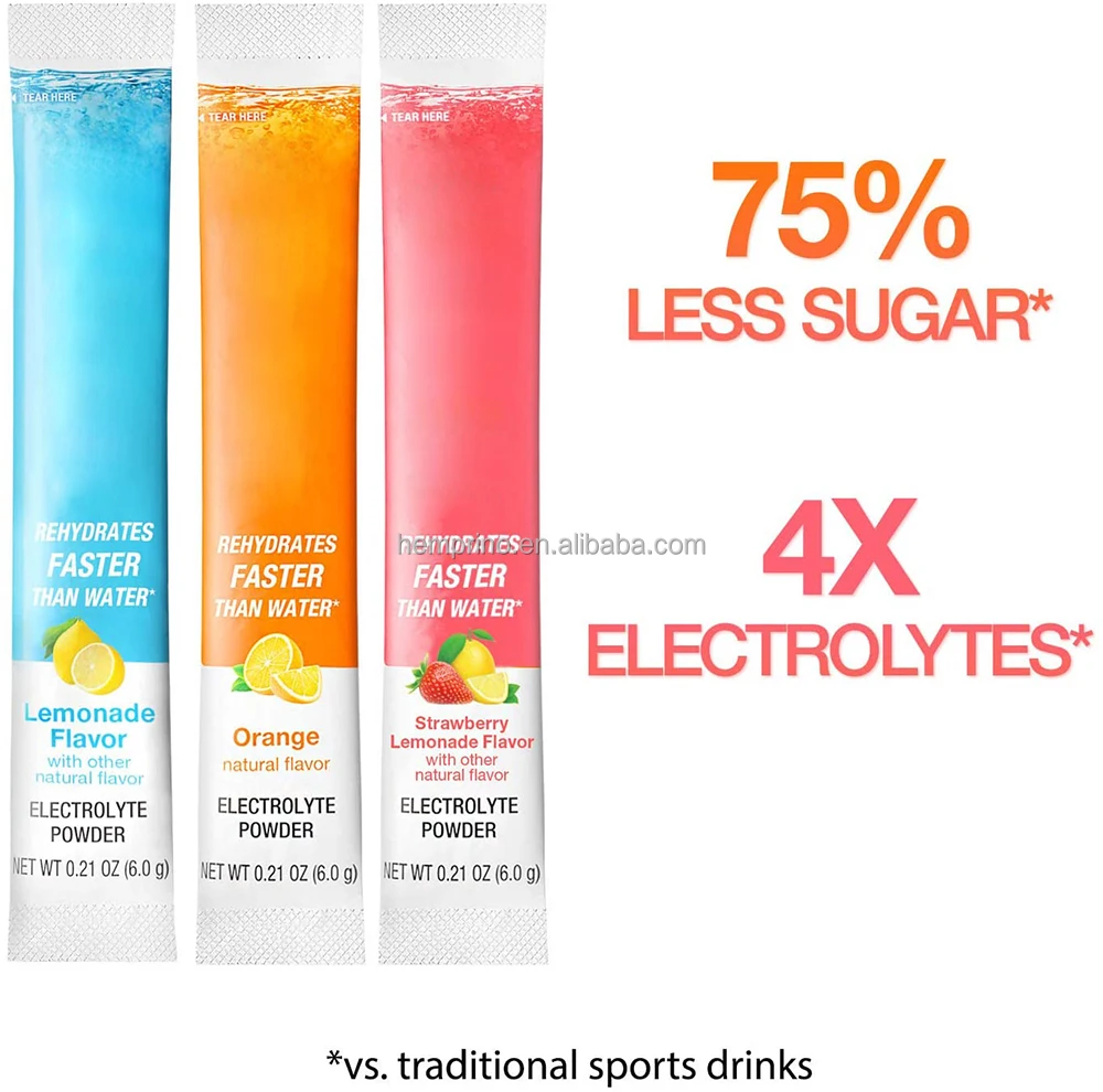 Pre Workout Drinks Reduce Fatigue Energy Drink Private Label Electrolyte Drink Powder