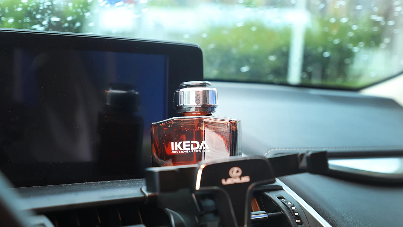 Ikeda Parfum Désodorisant Pour Voiture, 6 Cartes Parfumées Aromathérapie  Pour Automobile