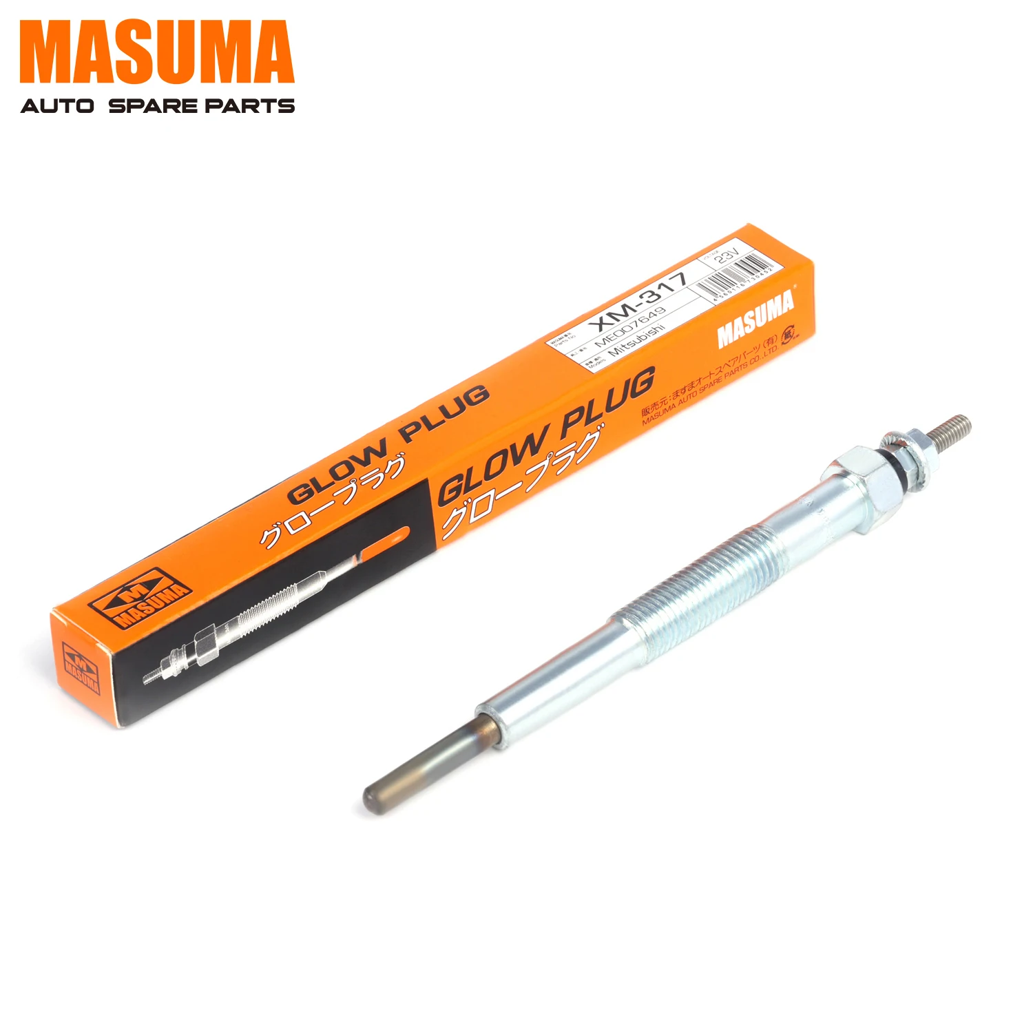 Xm-317 Masuma Brand Auto Ceramic Glow Plug D13b7 1300cc Me007649 For  Mitsubishi Jeep - Buy Ceramic Glow Plug,Japanese Brand Auto Ceramic Glow  Plug,Ceramic Glow Plug For D13b7 1300cc Product on