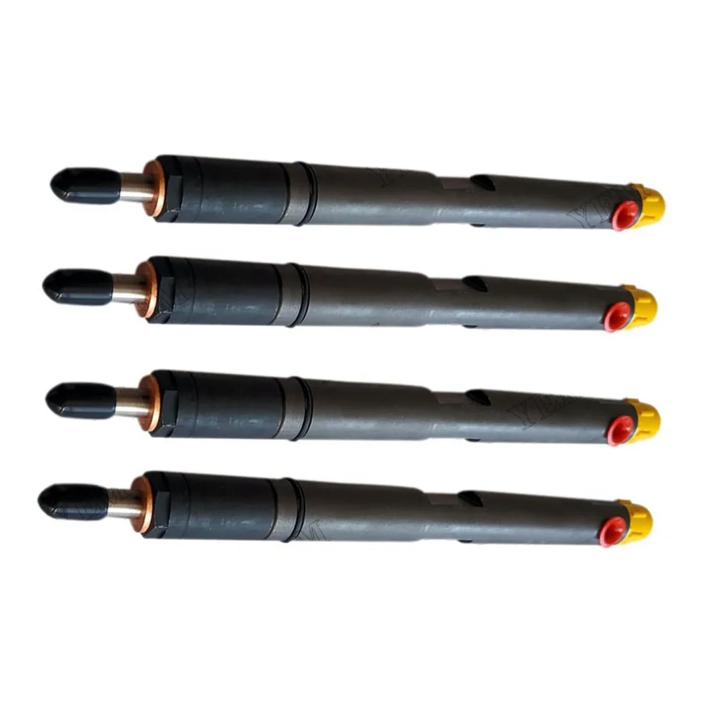 4PCS Fuel Injector 320/06834 for JCB Engine 444 Backhoe Loader 3CX 4CX 2