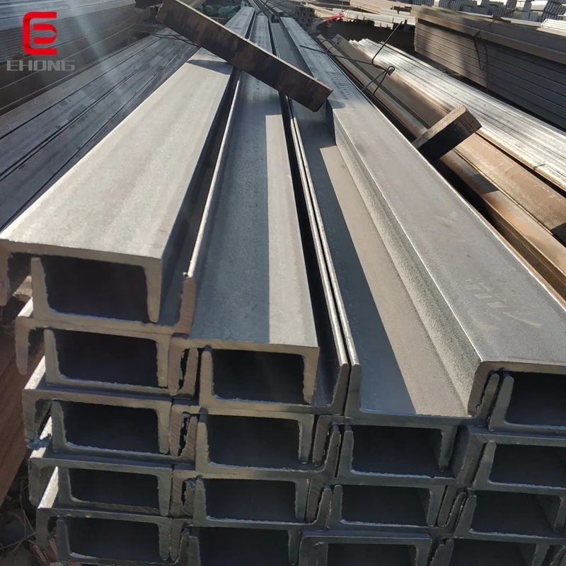 Snelle levering van koudgebogen U-balkstaal Q235B S235JIS warmgewalst U-vormig staal voor gebruik in metaalconstructies