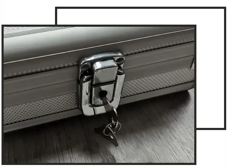 APC026 Ningbo Everest Aluminum Luggage Case Five Drawers for Documents OEM Shockproof Portable Case Dust Resistant Camping
