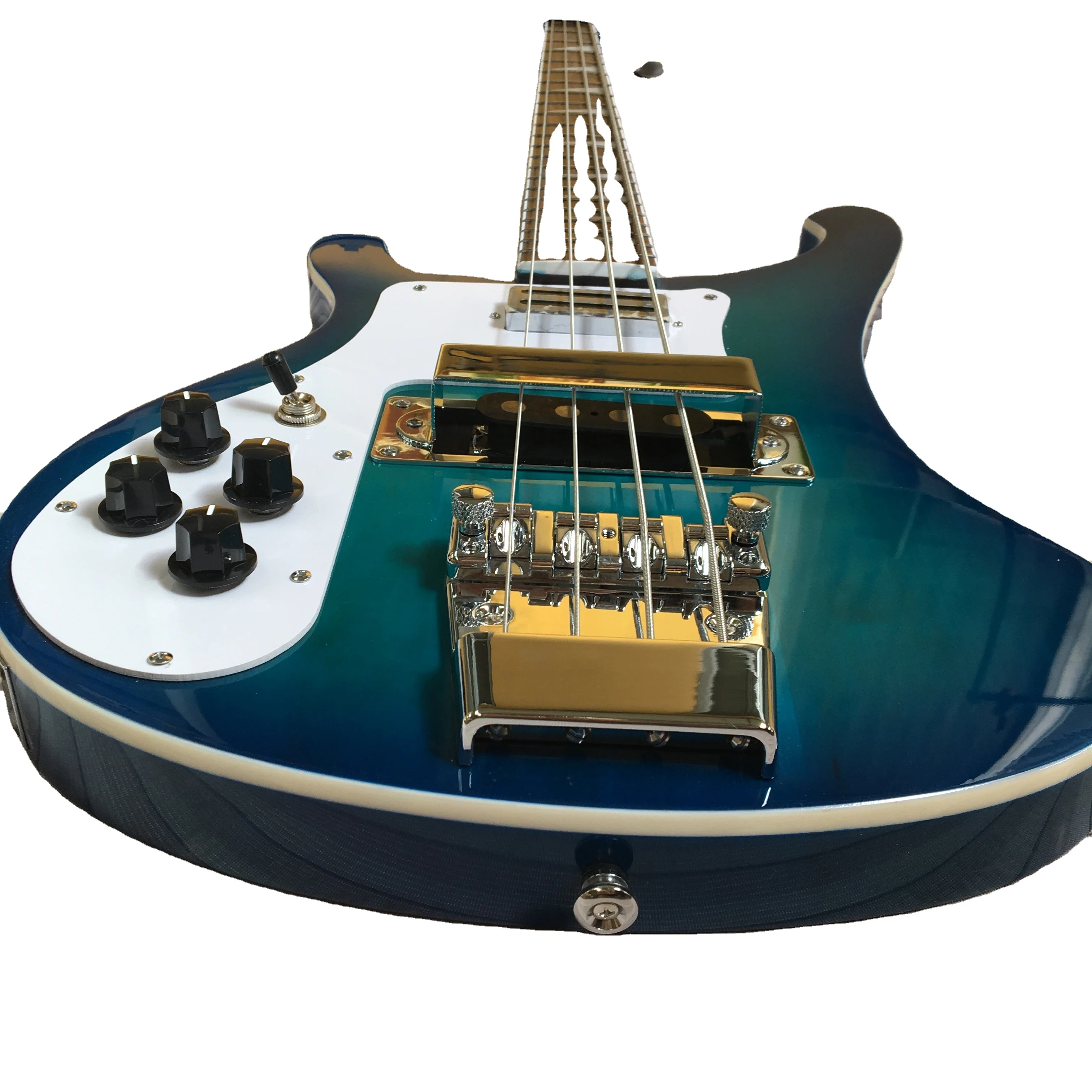 4-string Blue Body 4003 Electric Bass Guitar - Left-handed