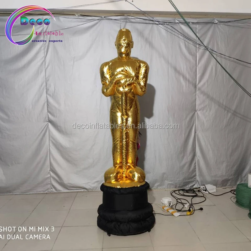 inflatable oscar statuette advertising model