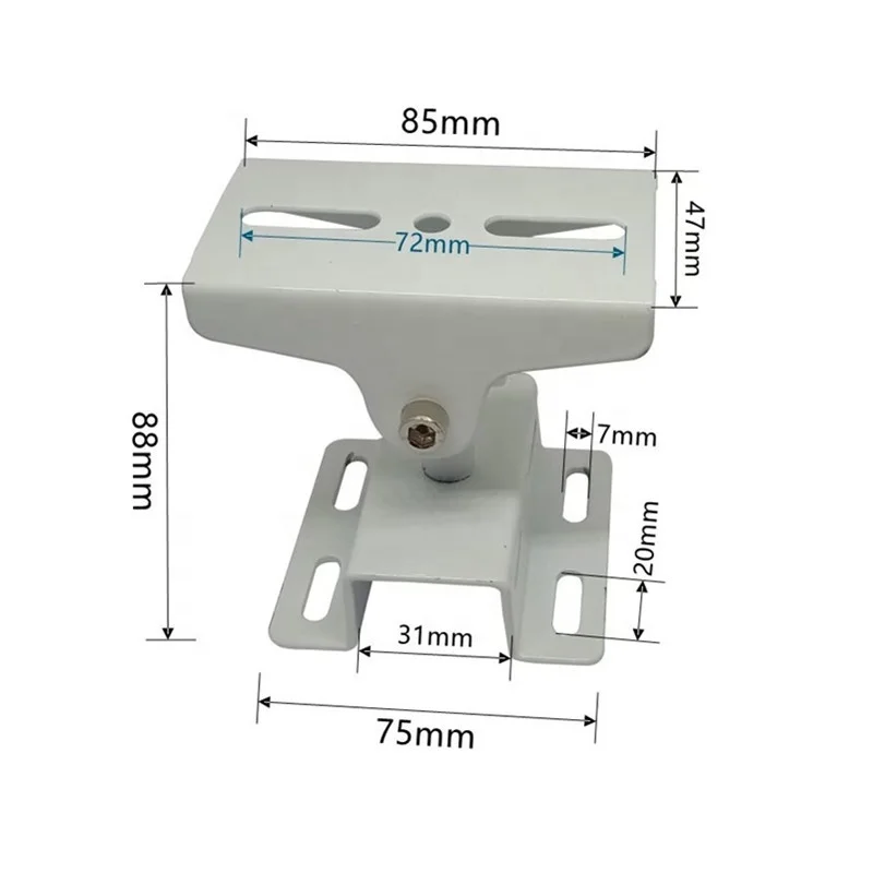 Универсальный Белый Регулируемый кронштейн для камеры видеонаблюдения