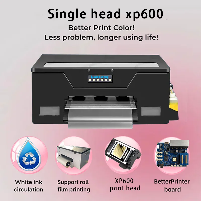 New Small Business T-shirt DTF Pet Film Transfers Designs Ready to Press Machine 13-inch A3 DTF Printer XP600 Any Textile 1 Year supplier