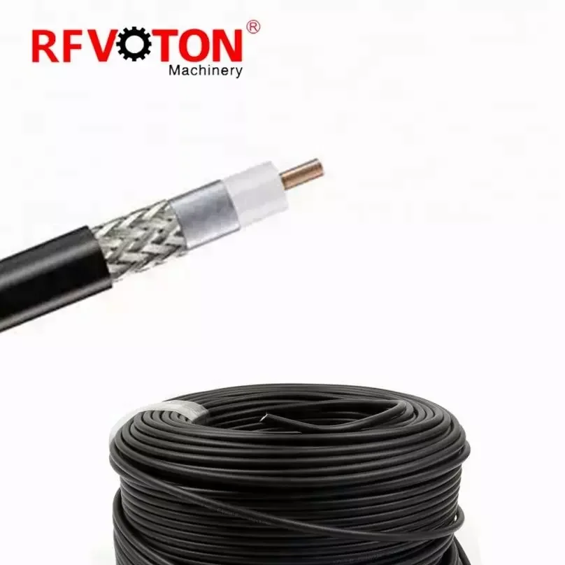 LMR400 Waterproof Coaxial RF Cable 50-7 Low Loss and Low Attenuation Signal Feeder 50 Tinned Copper Wire Cable Polybag 1000V Max supplier