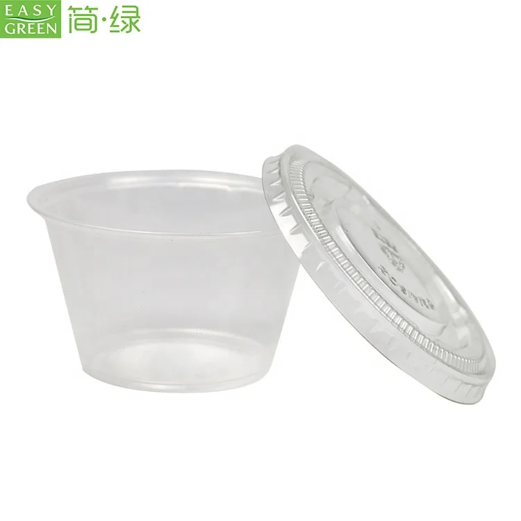 2 oz Plastic Sauce Cup - Easypack - Eco-friendly Disposable Food Packaging  Supplier form Taiwan