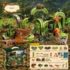 Dinosaur adventure track car-133 pieces