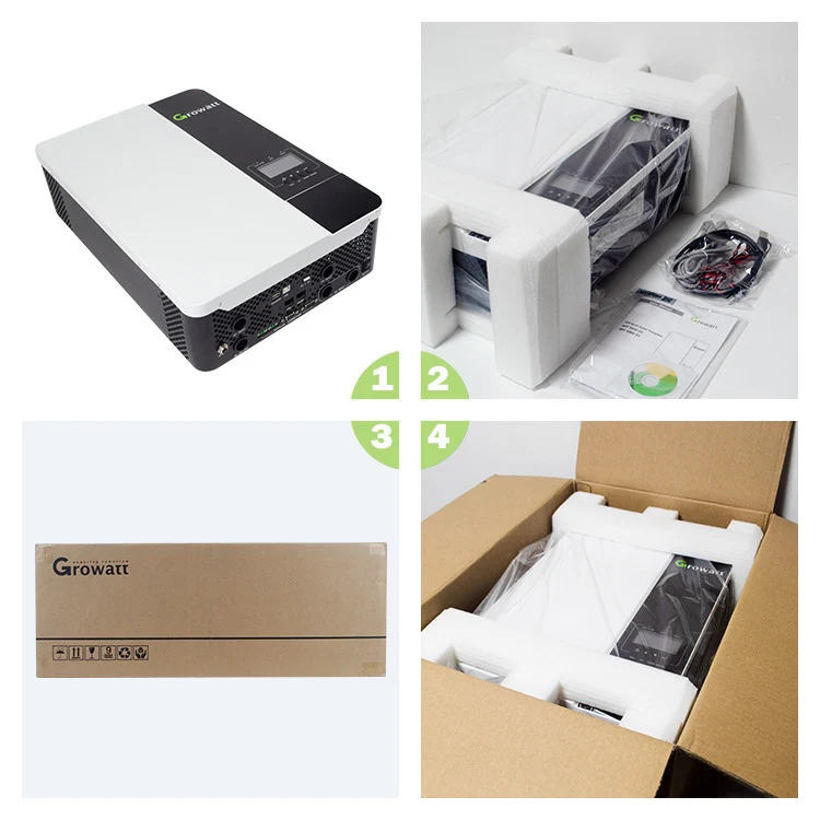 GROWATT 48V SPF 5000 ES Single Phase Solar Inverter Growatt Hybrid Off Grid Inverter for 5kw 10kw 15kw 20kw 30kw Solar System