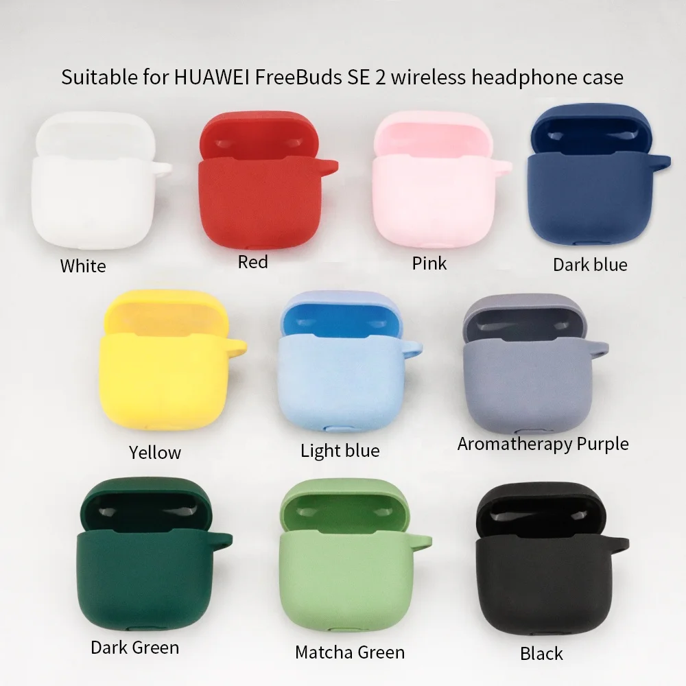 Housse Silicone Pour Huawei FreeBuds SE2 - Lavande - Protection étui - Neuf Sous Emballage