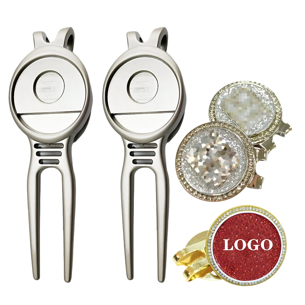 Wholesale Zinc Alloy Sublimation Blank Custom Logo Marker Fix Divot