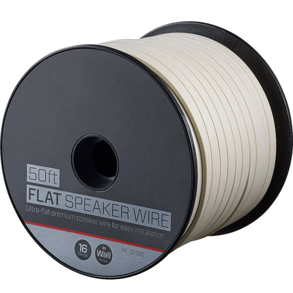 14AWG 16AWG 18AWG Flat Speaker Cable for Home Theater Speak and Car Audio  Speakers