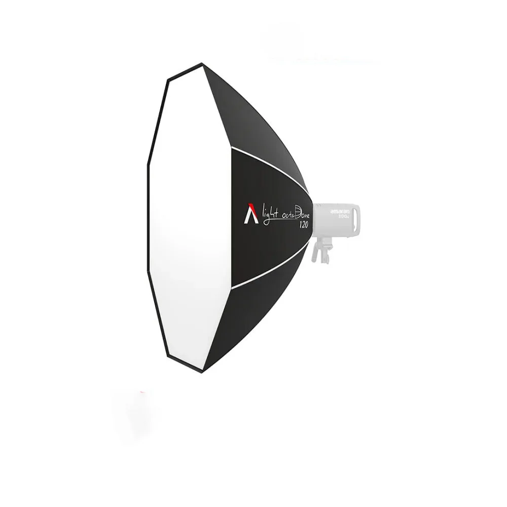 Aputure Light OctaDome 120 Softbox Umbrella Octagon Softbox Bowens Mount Reflector for Aputure LS 1200d Pro 600d Pro 600x Pro