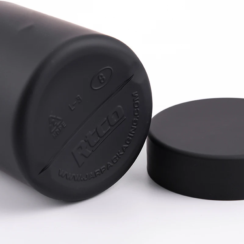 Оптовая продажа, заводская цена, контейнер для порошка протеина в бутылке Soft Touch