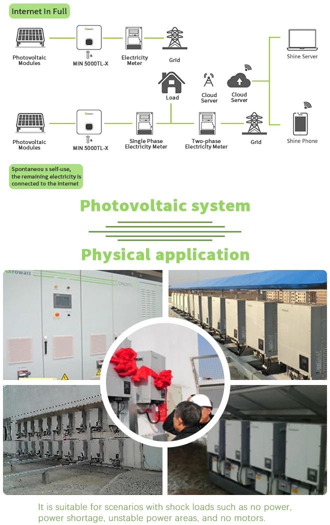 ESG 5kw off grid hybrid inverter growatt 5kw 3kw solar power inverter off grid Growatt spf 5000 es