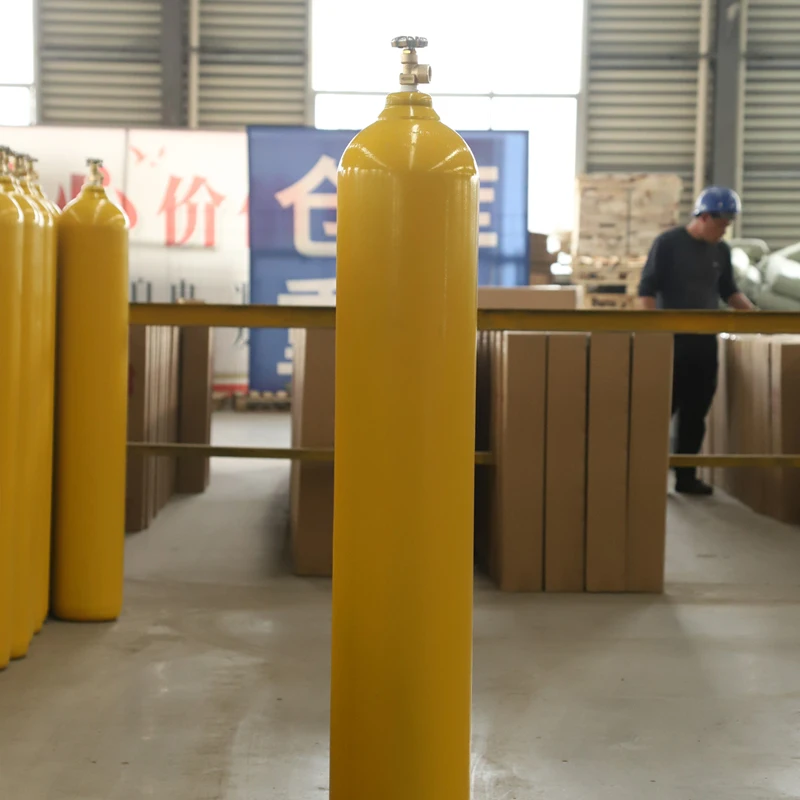 Strictly Tested ISO Certification 50L Medical Oxygen Cylinders With Flow Meter