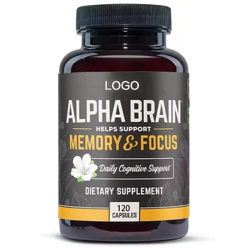 Brain Health Performance Blend Energy Vitamins Mental Focus Memory Supplement Capsules