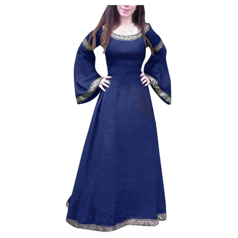 Vestido Renacimiento Para Mujer - Disfraz Medieval Gótico Para Halloween Y Fiestas