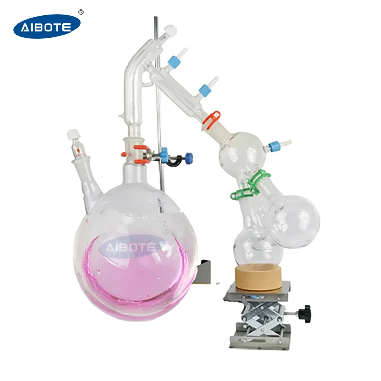 Short Path Distiller Manufacturer  Lab Fractional Distillation Kit
