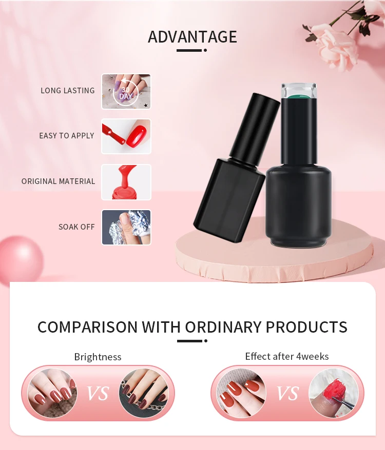 Bulk Quantity Oem New Style Manicure Shatter Silver Nail Gel Polish