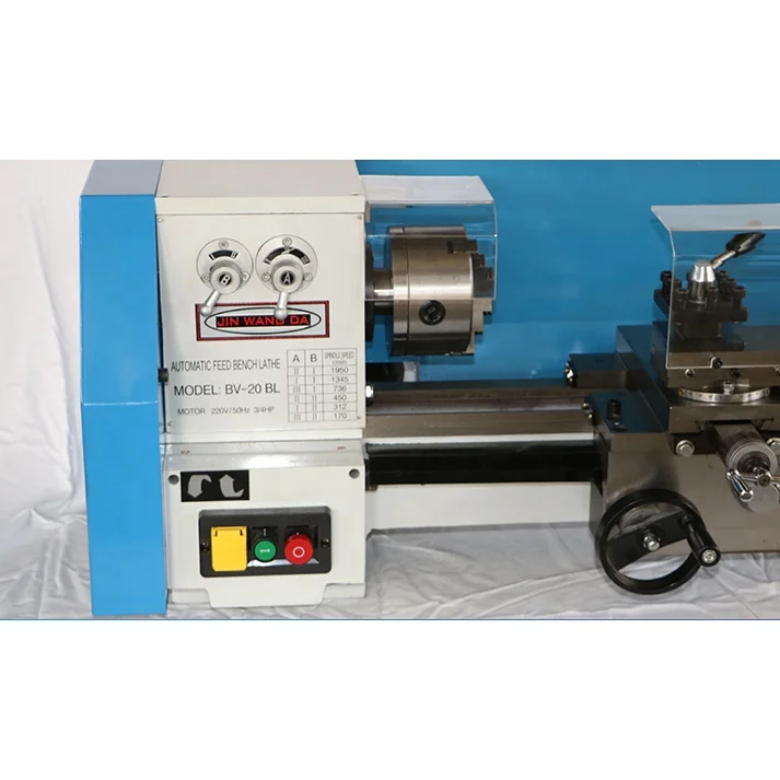 Hobby Mini Bench Metal Lathe Machine BV20 - Compact & Easy to
