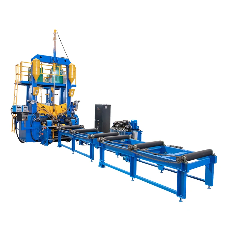 PHJ0815 Customized H Beam Steel Assembly Straightening Welding Machine