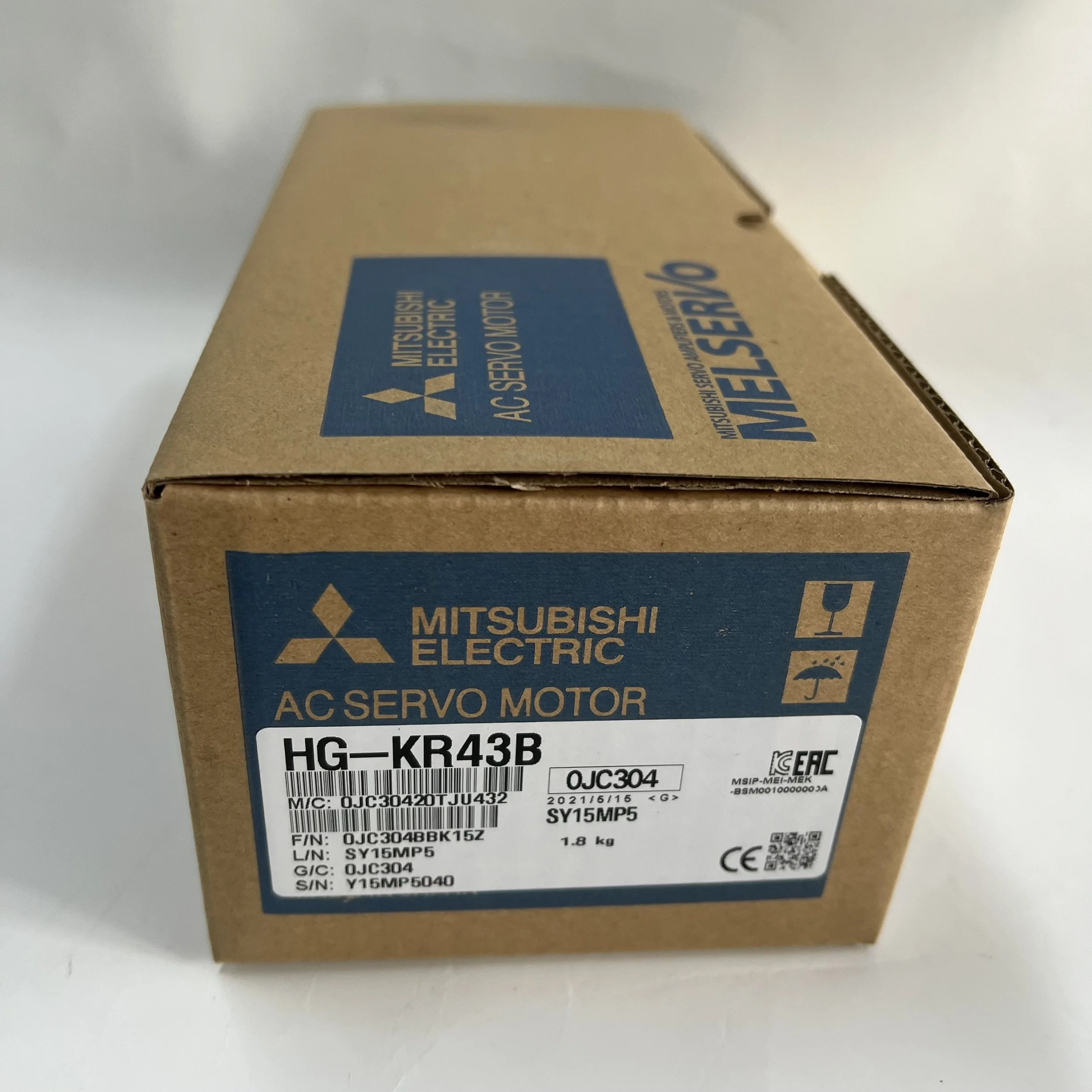 Mitsubishi AC Servo Motor HG-KR43B