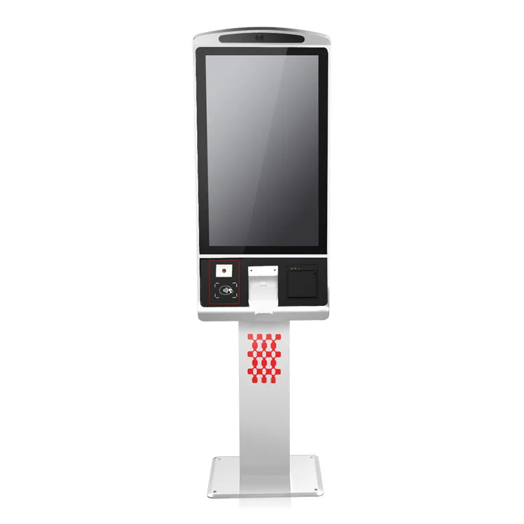 Mini Electron Desktop Wall Mounted Android Bill Acceptor Bank Cash Payment Termin One Screen Kiosk with Card Reader
