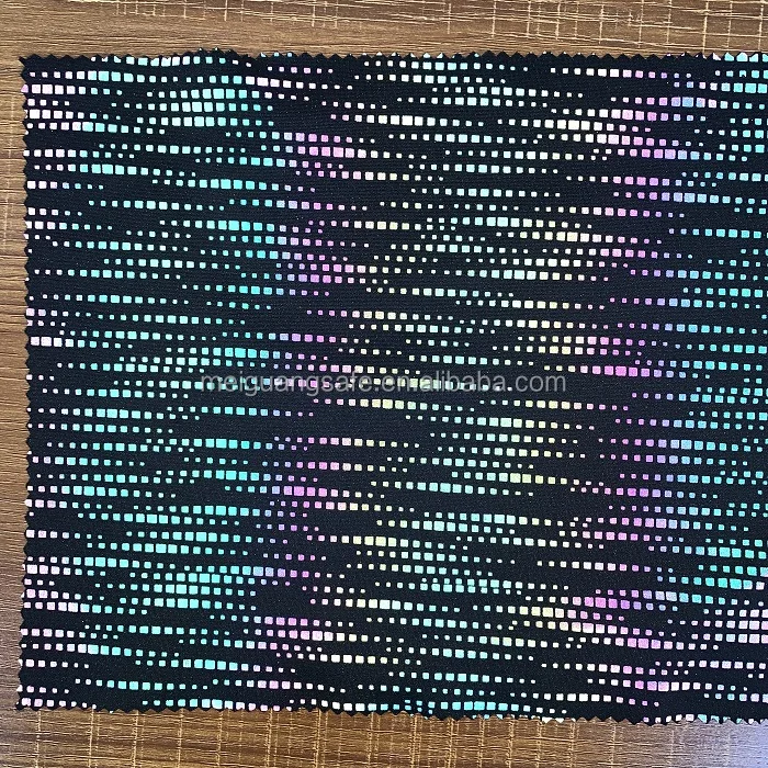 reflective fabric stretch reflective fabric waterproof reflective fabric for clothing