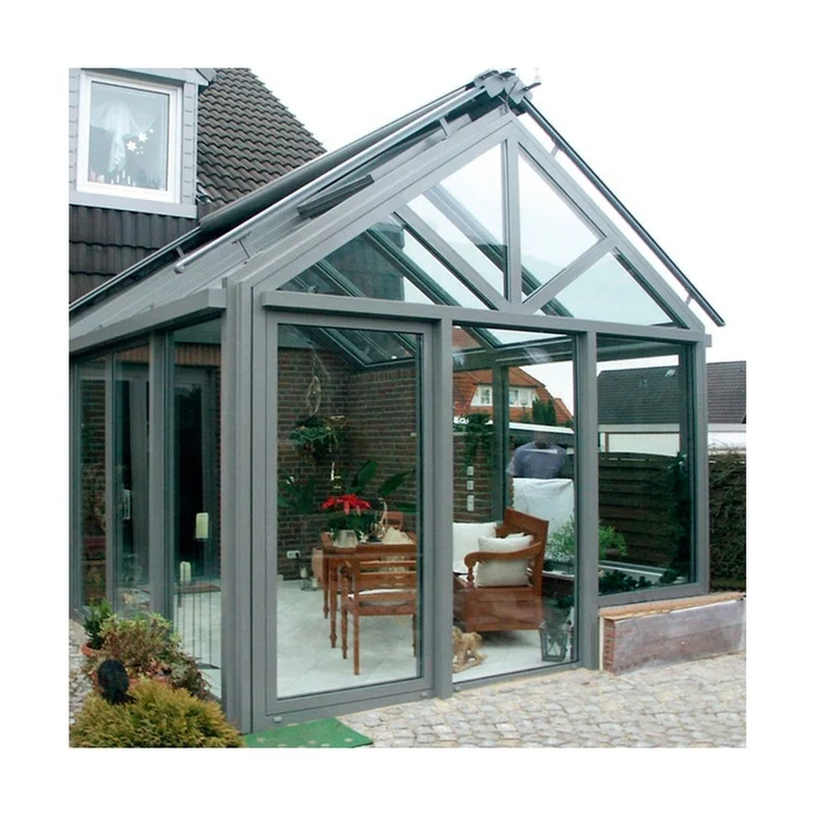 Promotional Environmental-friendly Aluminium Frame Polycarbonate Profile Clean Sun Room Winter Garden
