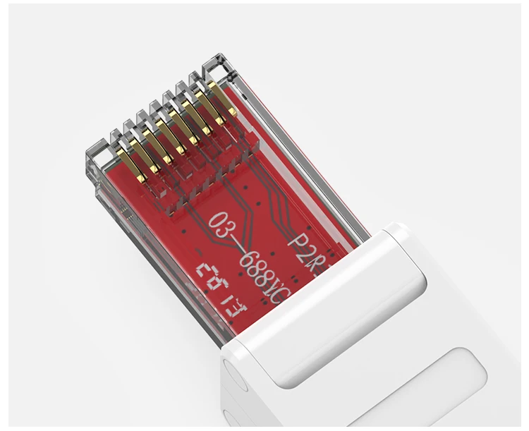 Cat 6 to RJ11 Internet Connector Plug - Tool-Free Setup