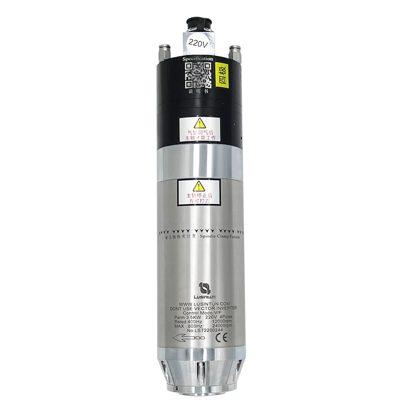 Atc Motor for Cnc Router BT30 3KW Automatic Tool Change Electric Spindle