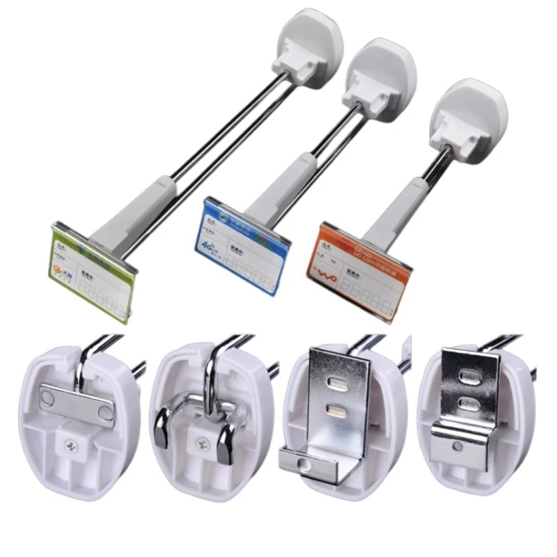 Magnetic Security Display Hook for Slatwall Theftproof Square Steel Hang Locking Solution Retail Shop Retail Shop 58kHz