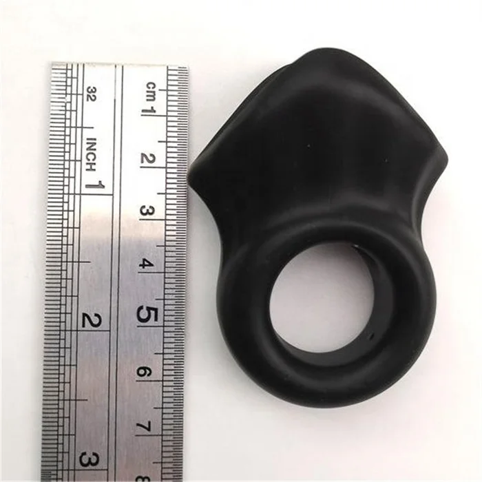 New Design Adult Men's Silicone Dick Ring Sex Toys Delay Ring For Enhanced Performance_voghion.com