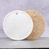 85*85*1.8 cm pâte de bois blanche avec luffa