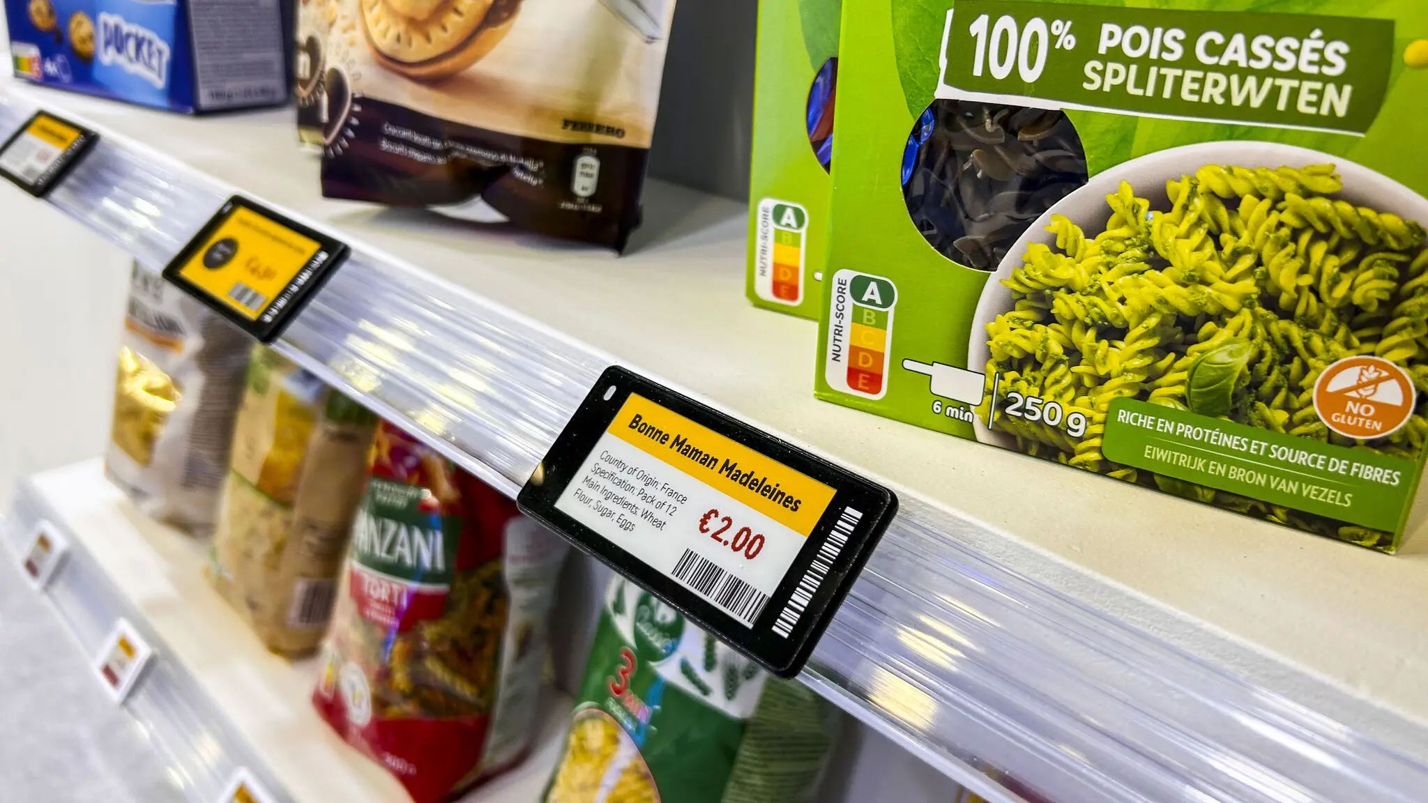 Zkong E-ink Price Tag Label Epaper Esl  Eas System  Electronic Shelf Label Epaper  Digital Price Tags  Digital Shelf Label