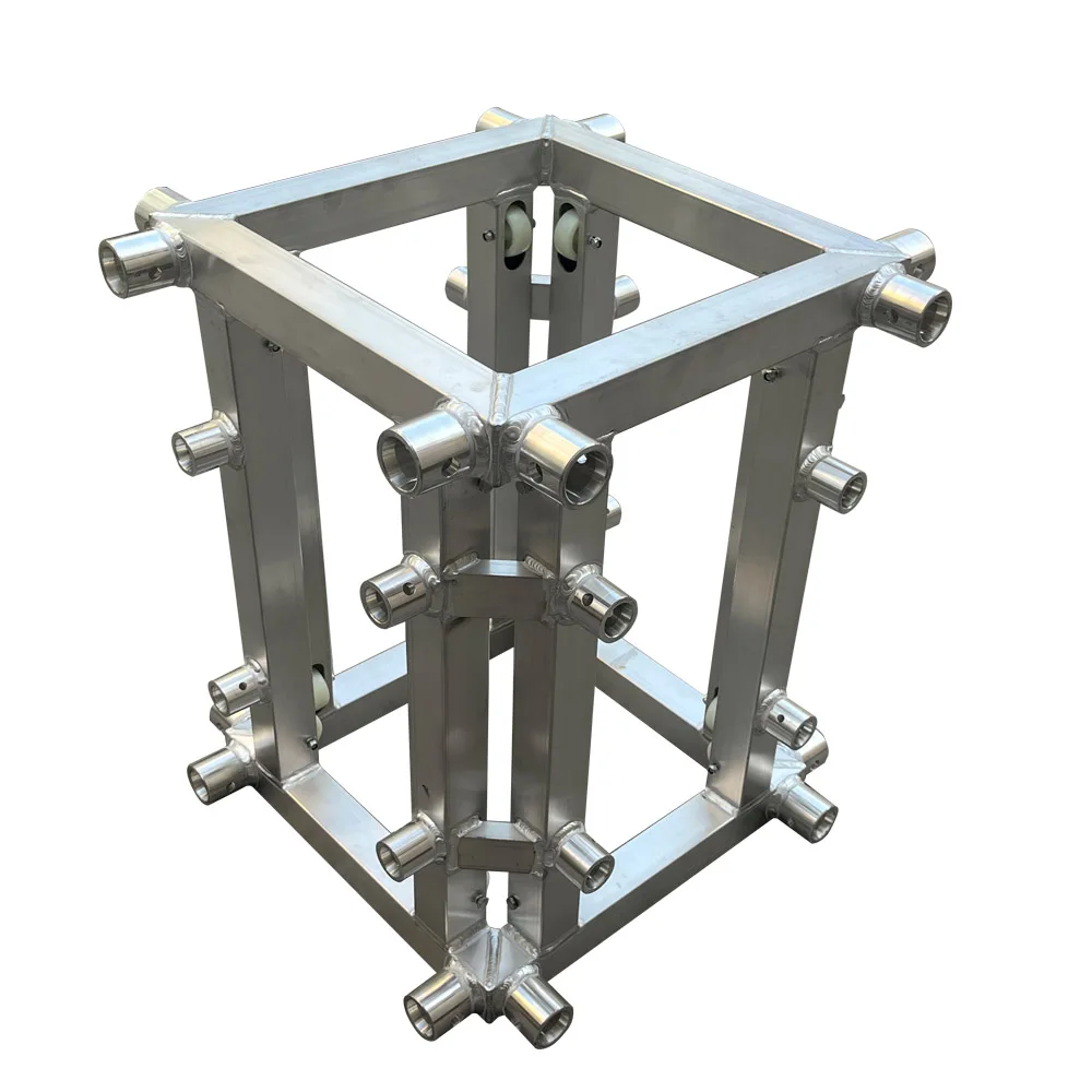 Aluminum Alloy Truss Sleeve Block Heavy Duty Spigot Truss Lifting System Connection Accessories Customized Dual-purpose