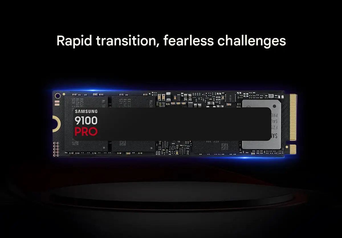 Samsung 9100 Pro SSD - 4TB Nvme M.2 Pcie 5.0x4 for Gaming